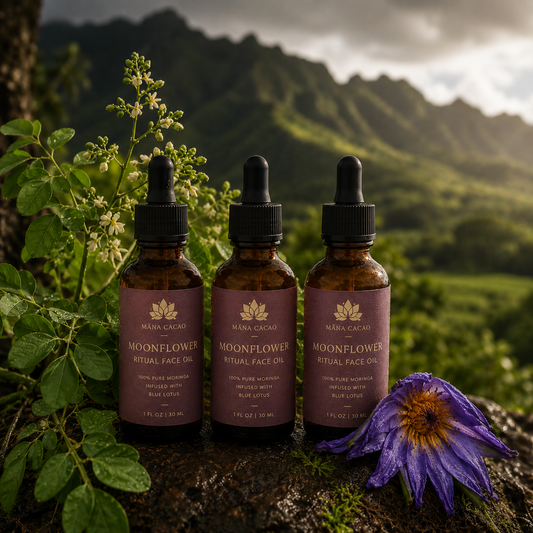 Moonflower Ritual Face Oil Trio