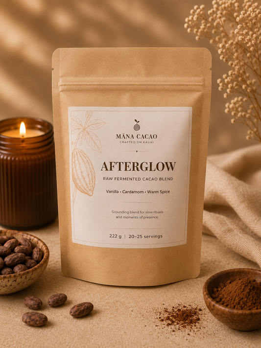 AFTERGLOW 222 g  - Raw Fermented Cacao Blend